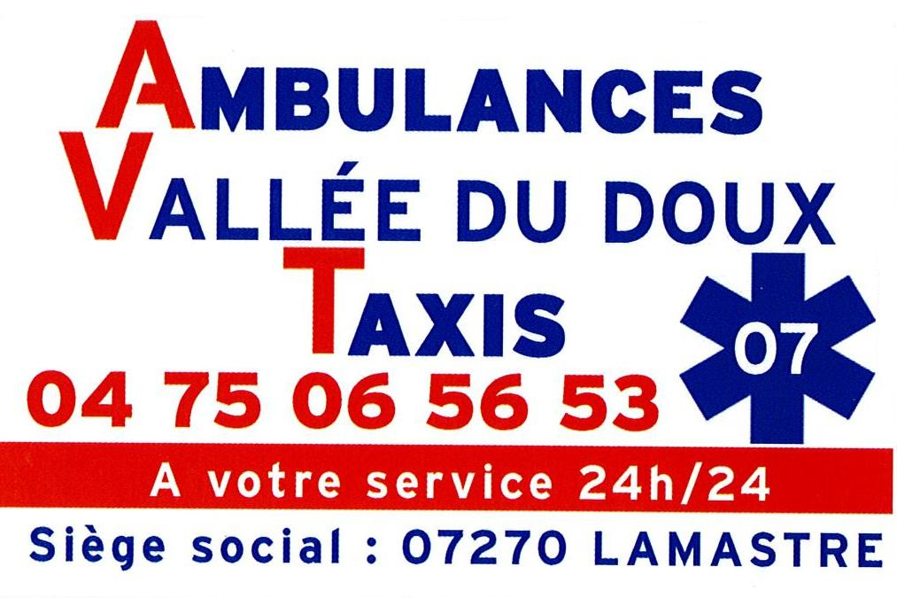 Ambulance Vallée du Doux