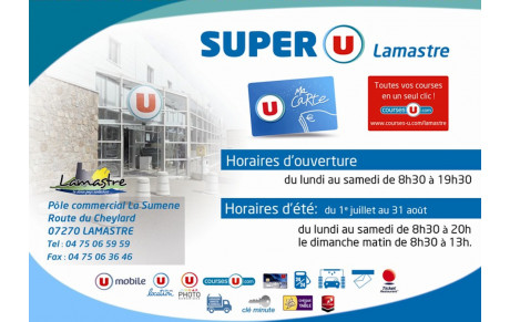 Super U Lamastre