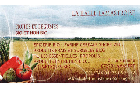 La halle Lamastroise